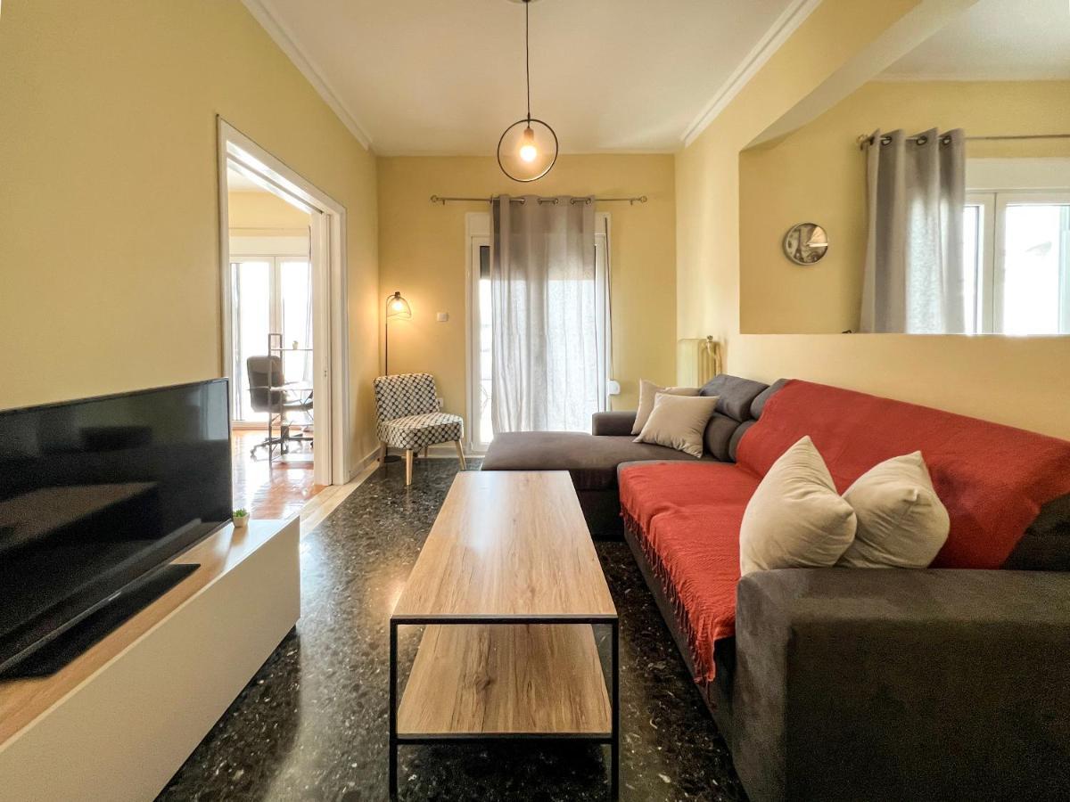 Chiou Spacious 90Sqm Apt In Atenas Exterior foto